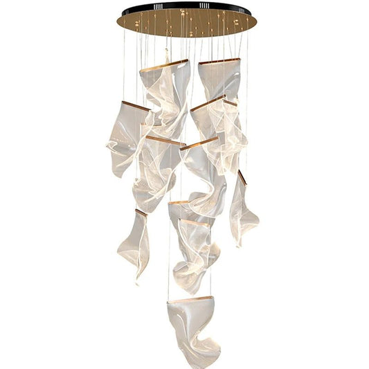 Flame Branch Chandelier - thebelacan
