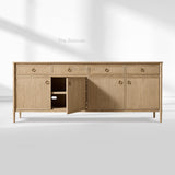 Fraboutiq 4-door Sideboard with Drawers - thebelacan