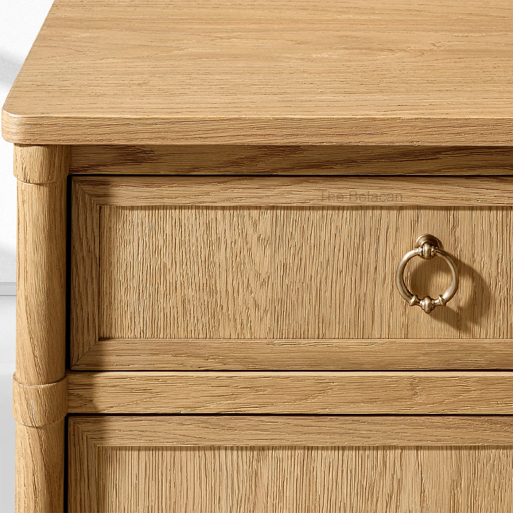 Fraboutiq Double-Door Sideboard with Drawers - thebelacan