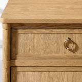 Fraboutiq Double-Door Sideboard with Drawers - thebelacan