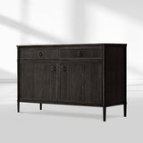 Fraboutiq Double-Door Sideboard with Drawers - thebelacan