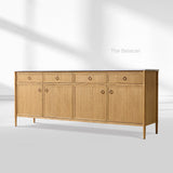 Fraboutiq Marble 4-door Sideboard with Drawers - thebelacan
