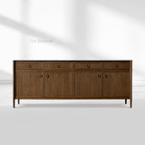 Fraboutiq Marble 4-door Sideboard with Drawers - thebelacan