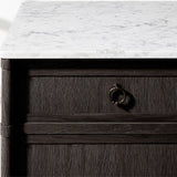 Fraboutiq Marble 4-door Sideboard with Drawers - thebelacan