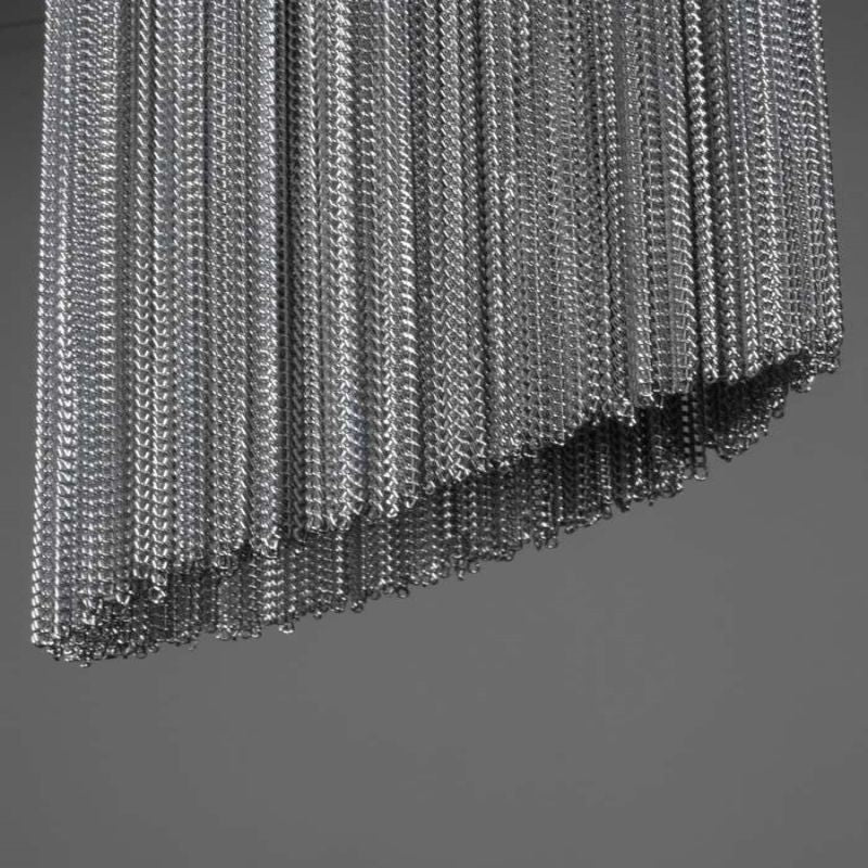 Modern Forever Chandelier, Oak, Aluminium Chain, Handmade Portugal by Greenapple - thebelacan