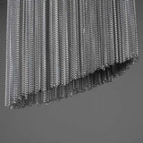 Modern Forever Chandelier, Oak, Aluminium Chain, Handmade Portugal by Greenapple - thebelacan