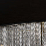 Modern Forever Chandelier, Oak, Aluminium Chain, Handmade Portugal by Greenapple - thebelacan