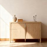 Gaelex Oak Double-door Sideboard - thebelacan