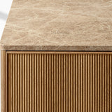Genprestige Emperador Reeded Double-Door Sideboard - thebelacan