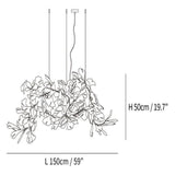 Gingko Luxury Chandelier Style G - thebelacan