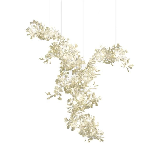 Gingko Combination Chandelier - thebelacan