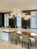 Ceramic Gingko Chandelier B - thebelacan