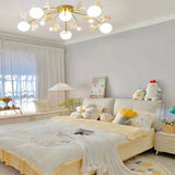 Ginkgo Glass Ceiling Lamp - thebelacan