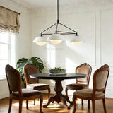 Godwin Round Ceramic Chandelier - thebelacan
