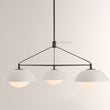 Godwin Round Ceramic Chandelier - thebelacan