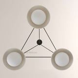 Godwin Round Ceramic Chandelier - thebelacan