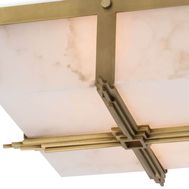 Gotham Alabaster Flush Mount - thebelacan