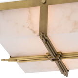 Gotham Alabaster Flush Mount - thebelacan