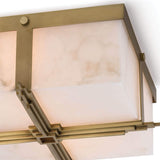 Gotham Alabaster Flush Mount - thebelacan