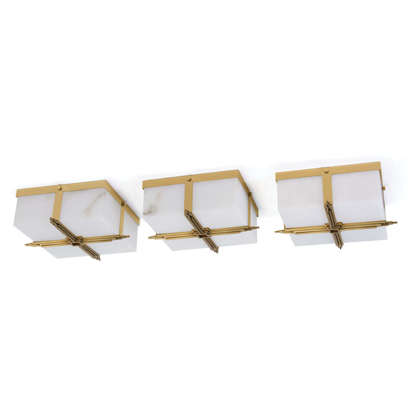 Gotham Alabaster Flush Mount - thebelacan