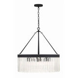 Grent Crystal Waterfall Round Chandelier - thebelacan