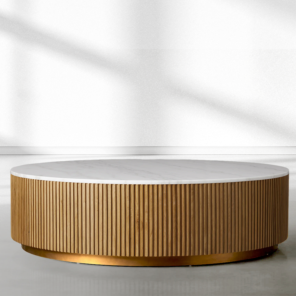 Fimley Round Coffee Table - thebelacan
