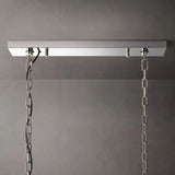 Harson Calcite Rectangular Chandelier 42" - thebelacan