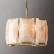 Harson Calcite Round Chandelier 19" - thebelacan