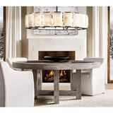 Harson Calcite Round Chandelier 60" - thebelacan