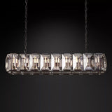 Harson Crystal Rectangular Chandelier 62" - thebelacan