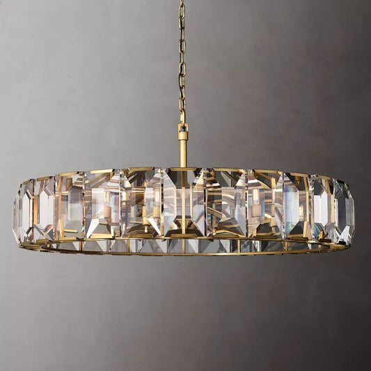 Harson Crystal Round Chandelier 60" - thebelacan