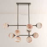 Harris Linear Glass Chandelier - thebelacan