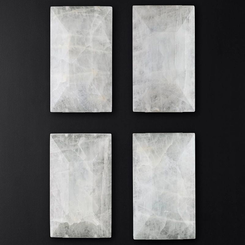 Harson Calcite Triple Sconce - thebelacan