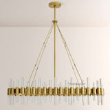 Hasluxe Oval Chandelier - thebelacan