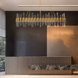 Hasluxe Oval Chandelier - thebelacan