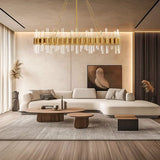 Hasluxe Oval Chandelier - thebelacan