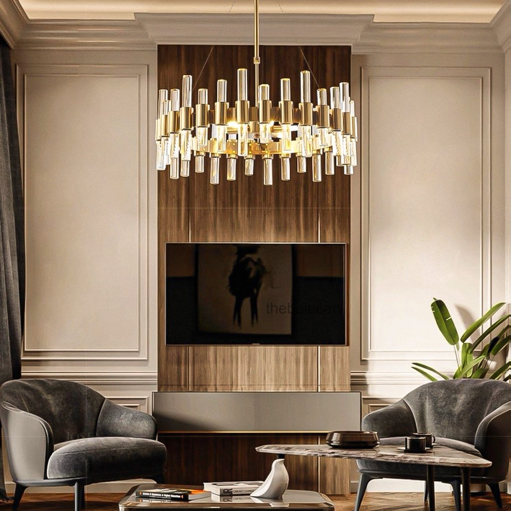 Hasluxe Small Chandelier - thebelacan