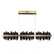 Hill Modern Sculpture Linear Chandelier - thebelacan