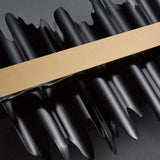 Hill Modern Sculpture Linear Chandelier - thebelacan