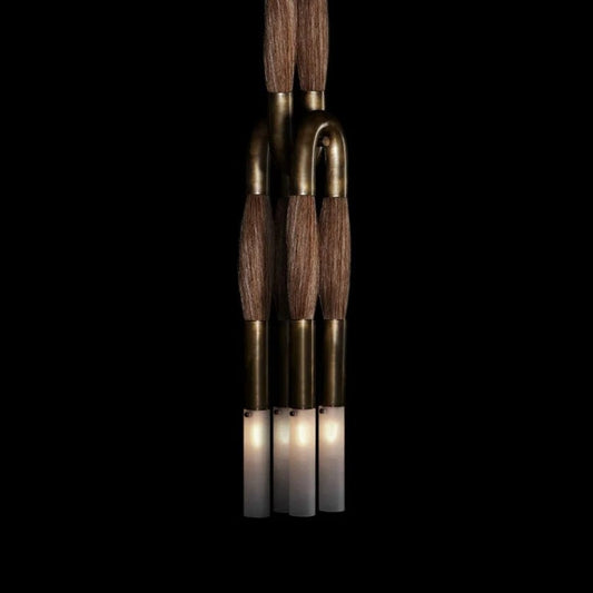 Horsehair Pendant Light - thebelacan