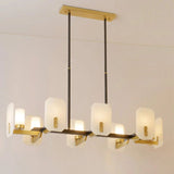 Janina Alabaster Round chandelier