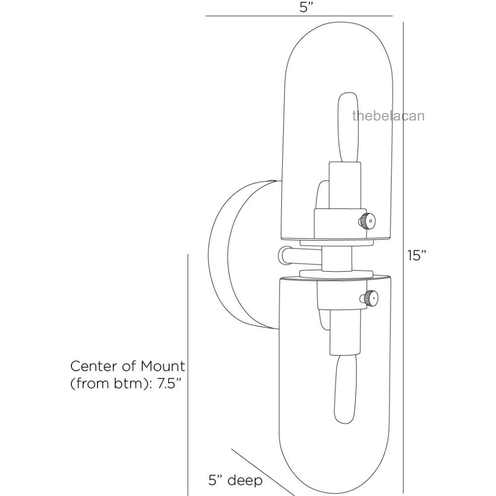 JavLuxe Sconce