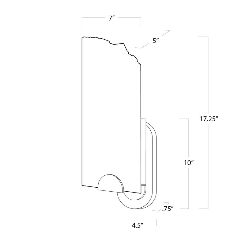 Jonah Alabaster Sconce - thebelacan