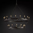 Camino Vintage Candelabra 2-Tier Chandelier - thebelacan