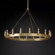 Camino Vintage Candelabra Round Chandelier - thebelacan