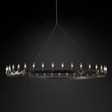 Camino Vintage Candelabra Round Chandelier - thebelacan
