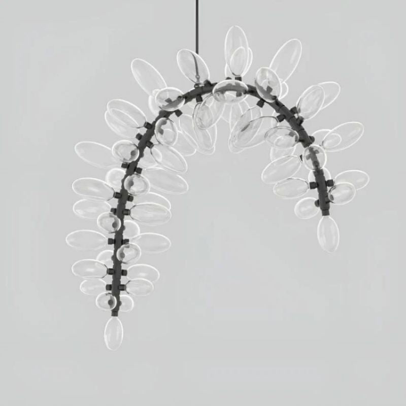 Kevin Art Grape 61-Light Chandelier 56"W - thebelacan