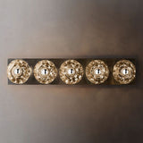 Kristal Clear Glass Linear Grand Wall Sconce - thebelacan