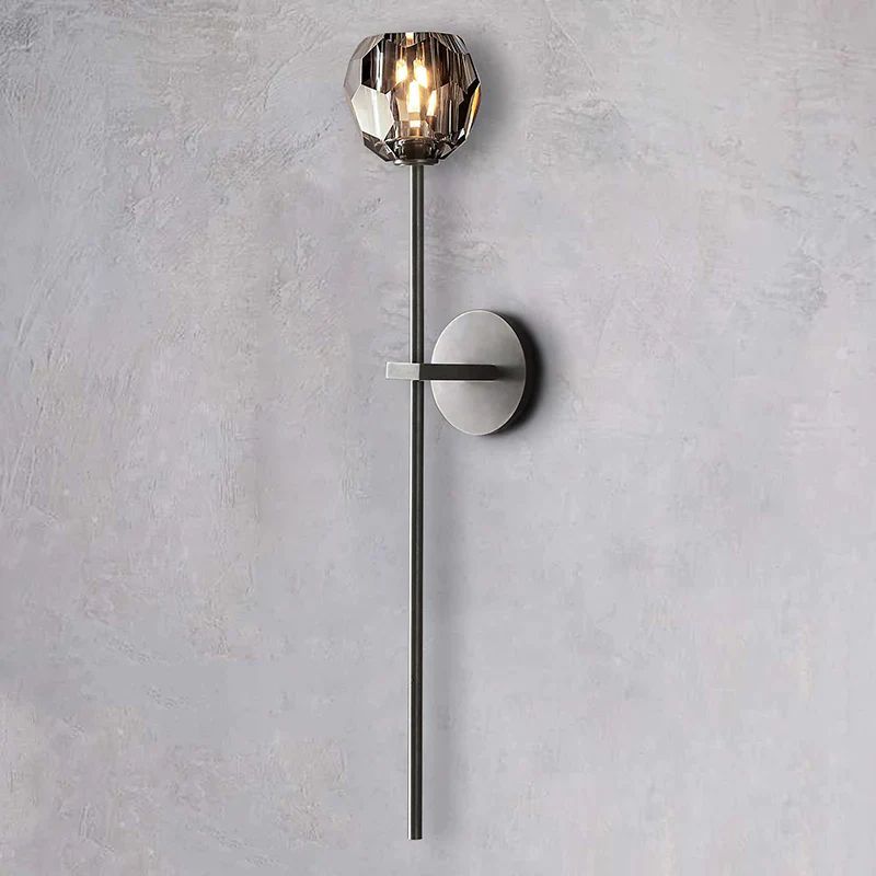 Kristal Glass Grand Wall Sconce - thebelacan