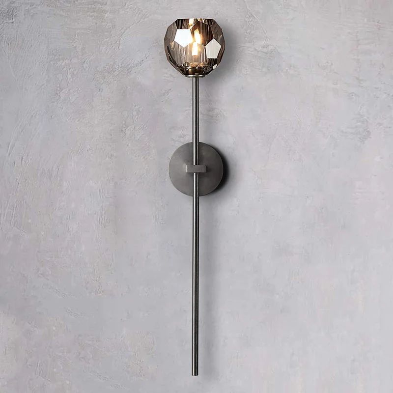 Kristal Glass Grand Wall Sconce - thebelacan